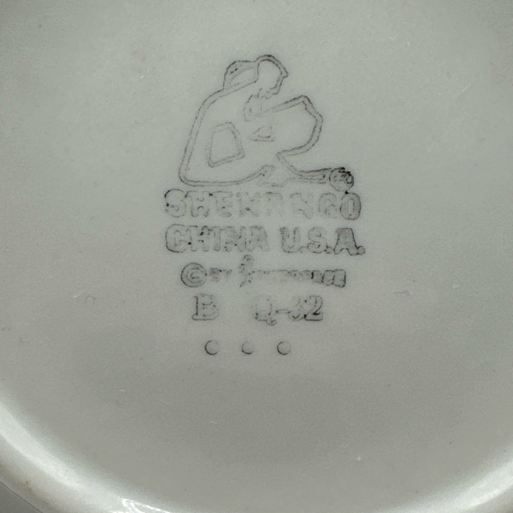 Shennong Vintage Blue Willow 6" Bread Butter‎ Plate - Picture 8 of 8